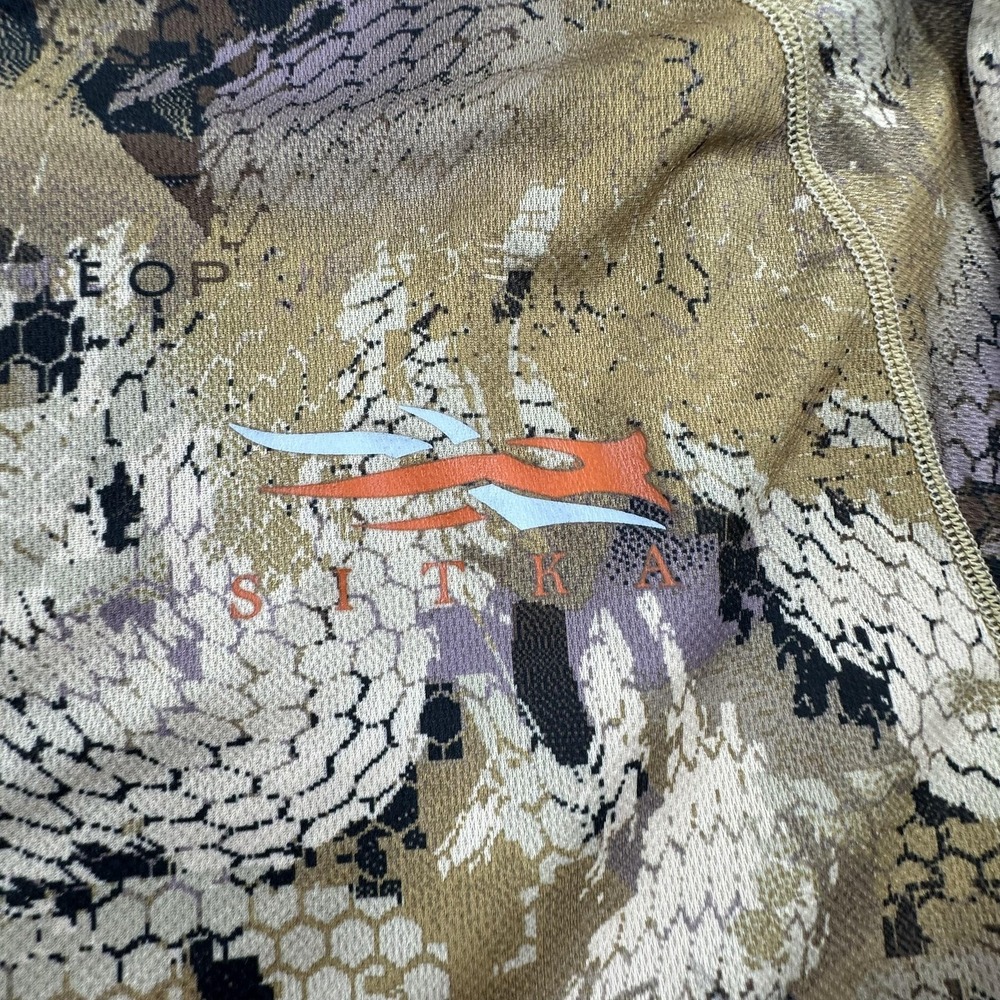 Sitka Core Lightweight Crew Shirt Mens 3XL Brown Camo LS Base Layer Hunting - Picture 3 of 13